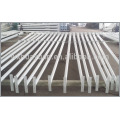 folding street lighting poles